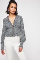 Smell The Roses Printed Top By Free People